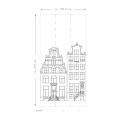A5500180 02 estahome-amsterdamse-grachtenhuizen-behang-zwart-wit--tekening Tangara groothandel voor de kinderopvang